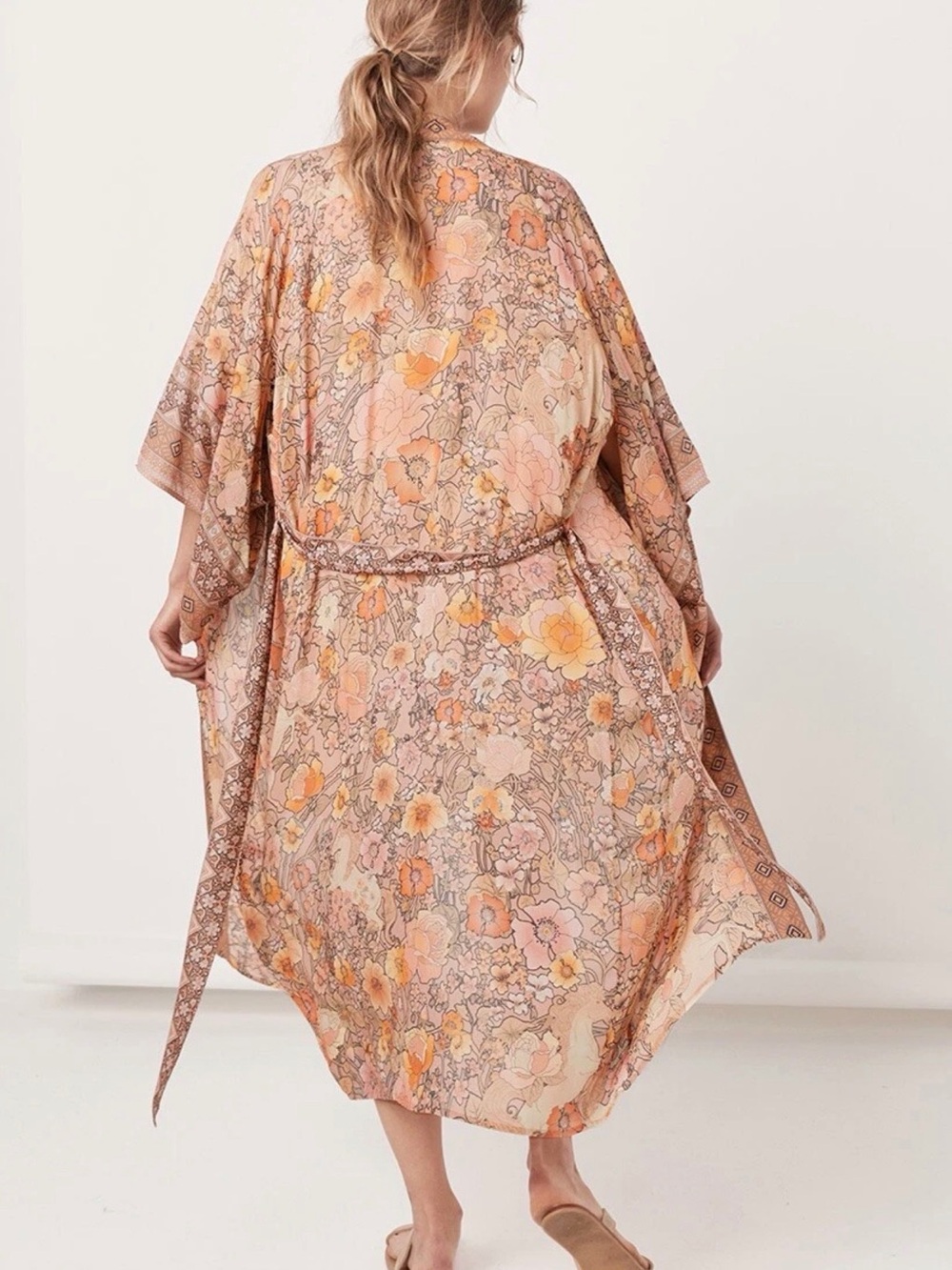*RARE* Spell & The Gypsy Collective Amethyst Kimono Robe S/M - Picture 5 of 16